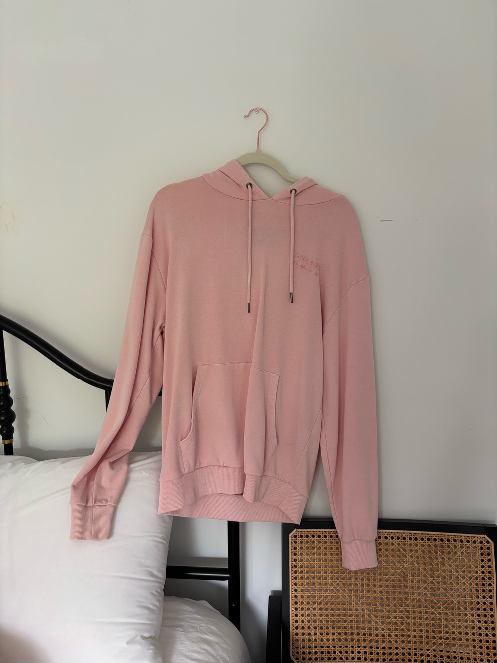 ZOO YORK Soft Pink Hooded Sweater Pullover